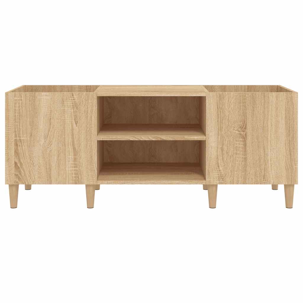 pladeskab Sonoma eg 121x38x48 cm konstrueret træ