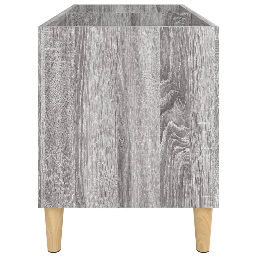 vinylskab 74,5x38x48 cm konstrueret træ grå sonoma-eg
