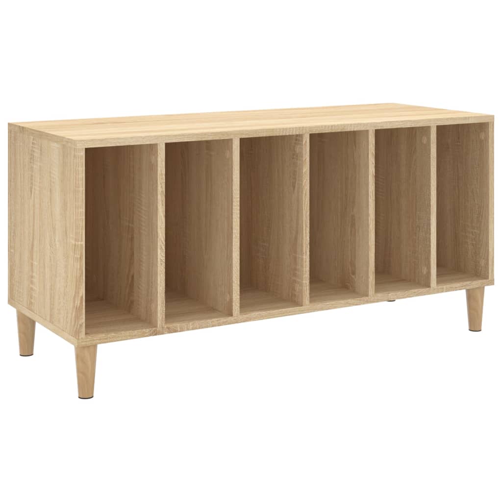 vinylskab 100x38x48 cm konstrueret træ sonoma-eg