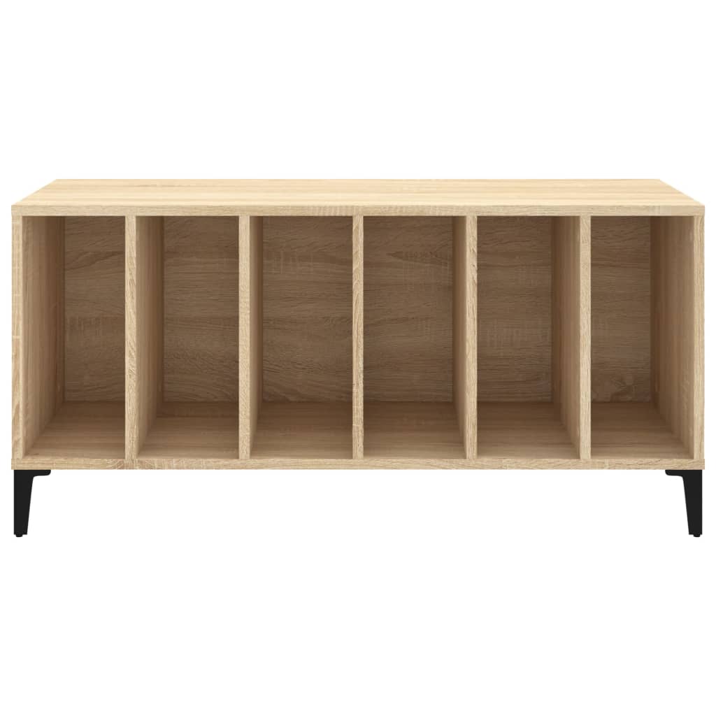 vinylskab 100x38x48 cm konstrueret træ sonoma-eg