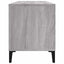 vinylskab 100x38x48 cm konstrueret træ grå sonoma-eg