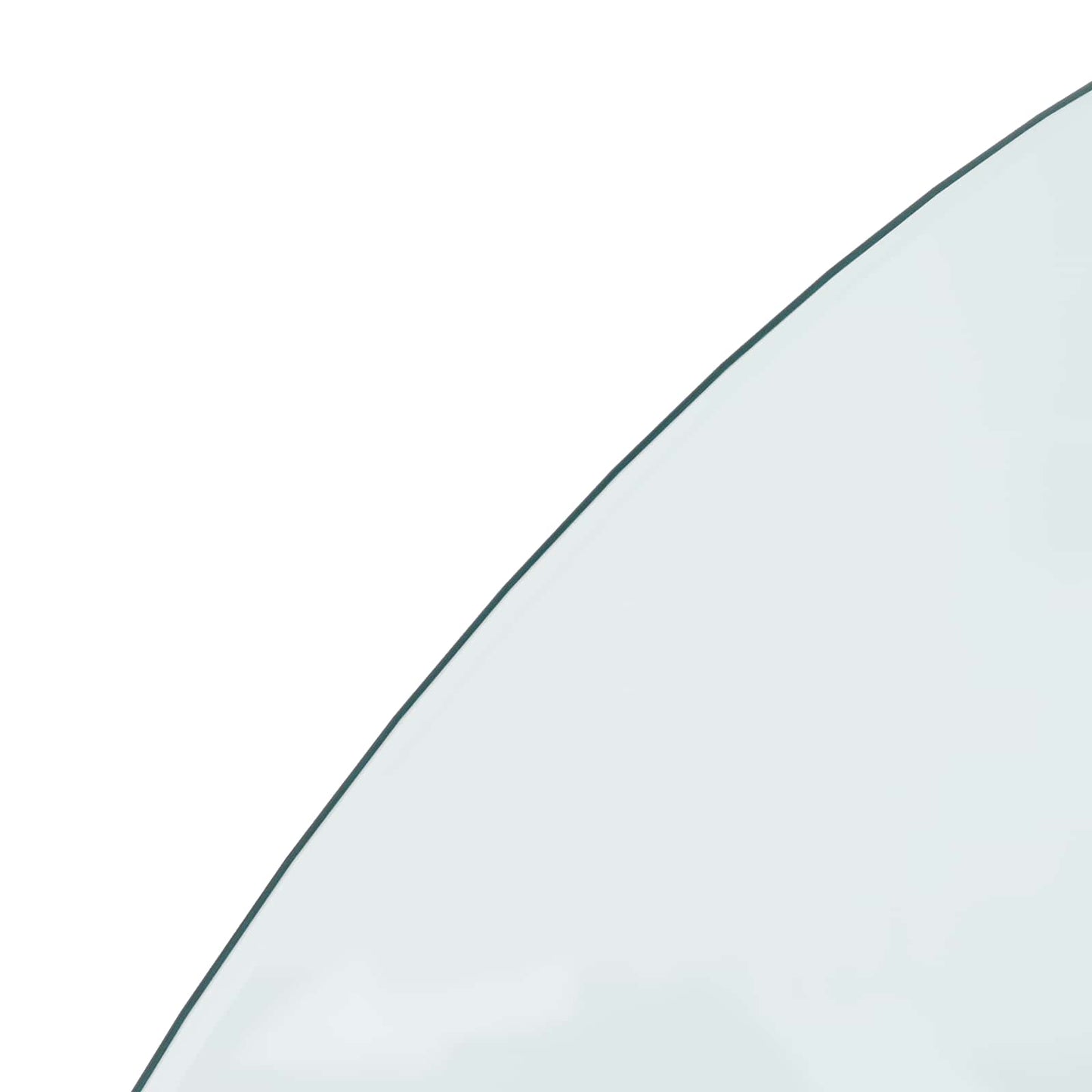 Pejs glasplade Transparent 1200 x 500 mm Glas