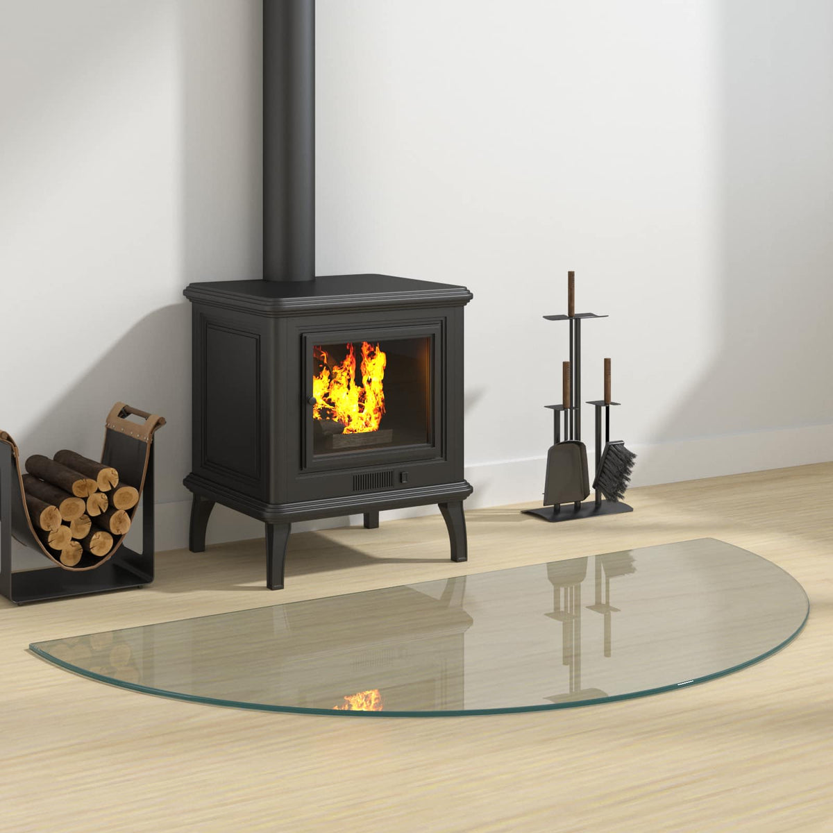 Pejs glasplade Transparent 1200 x 600 mm Glas