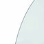Pejs glasplade Transparent 800 x 500 mm Glas