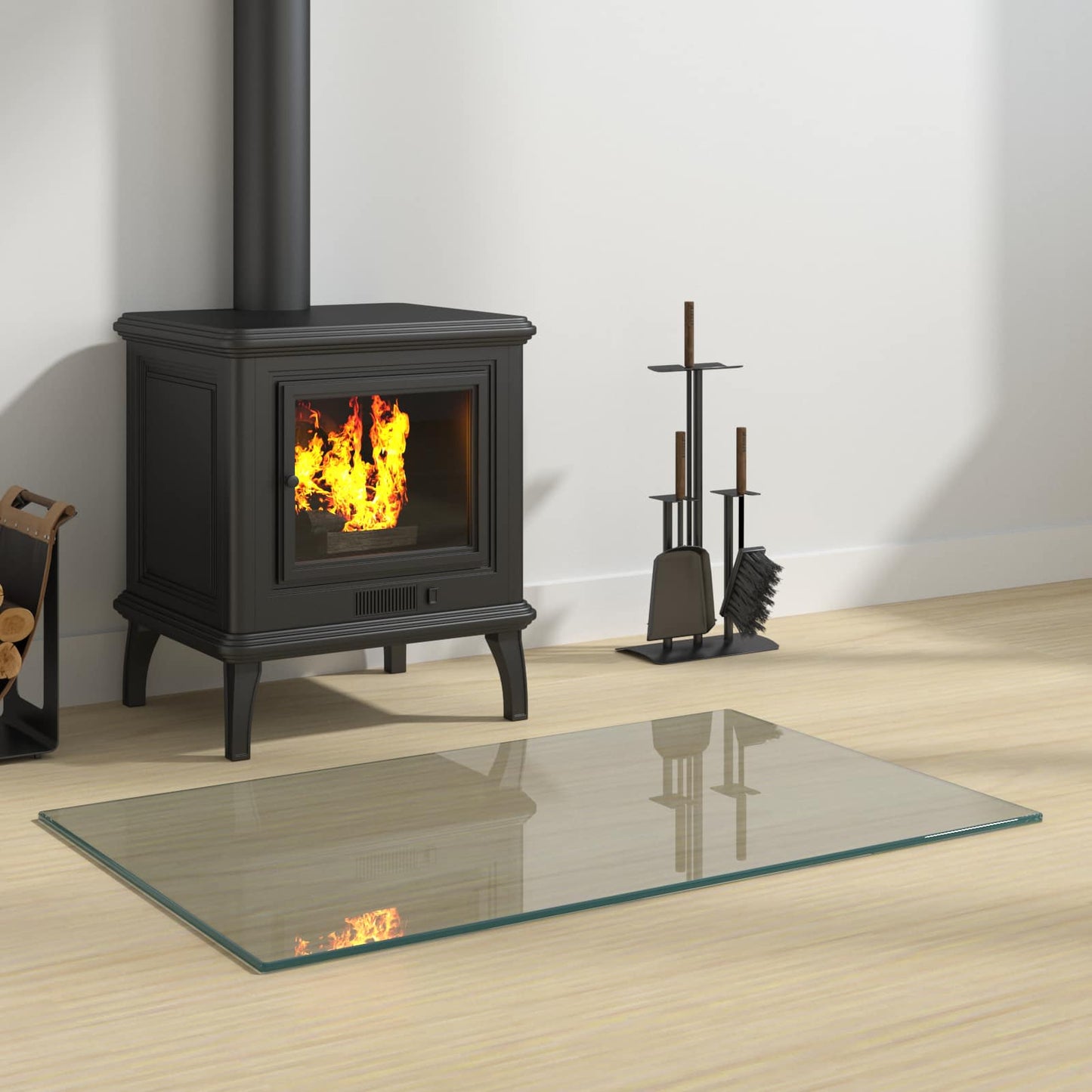 Pejs glasplade Transparent 80 x 50 cm Glas