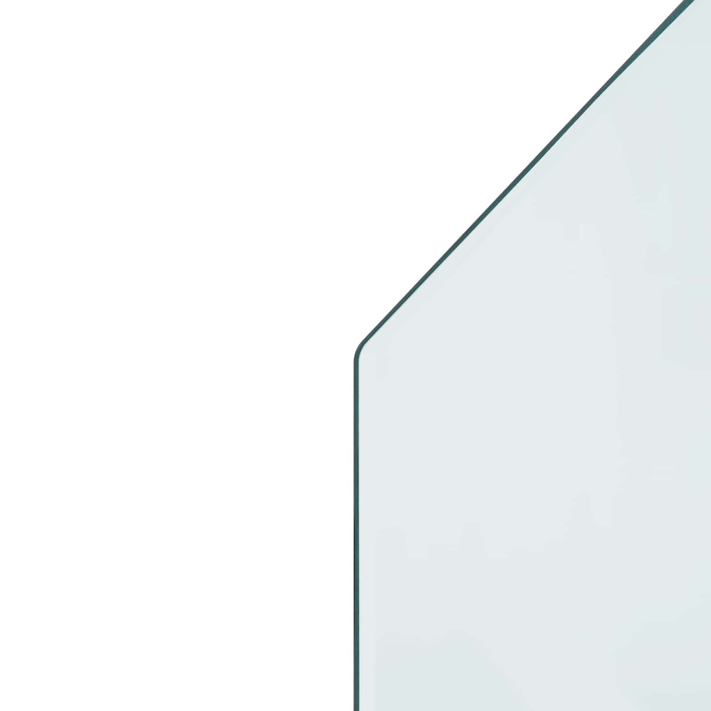 Pejs glasplade Transparent 80 x 50 cm Glas
