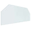 Pejs glasplade Transparent 120 x 50 cm Glas