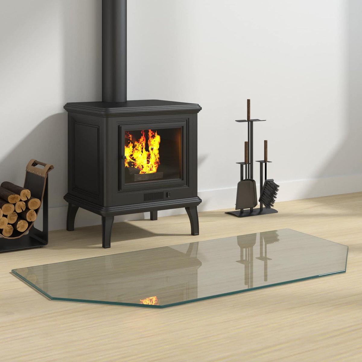 Pejs glasplade Transparent 100 x 50 cm Glas