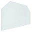 Pejs glasplade Transparent 100 x 60 cm Glas