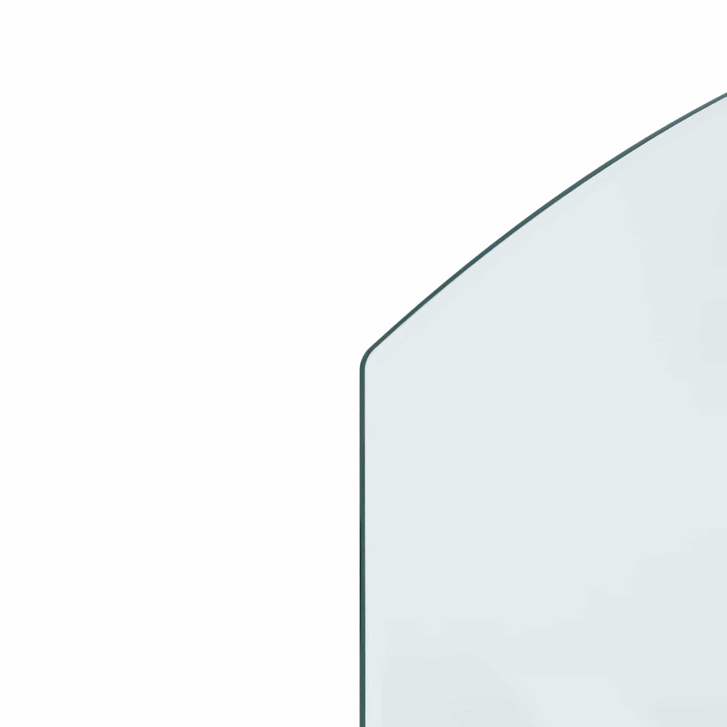 Pejs glasplade Transparent 80 x 50 cm Glas