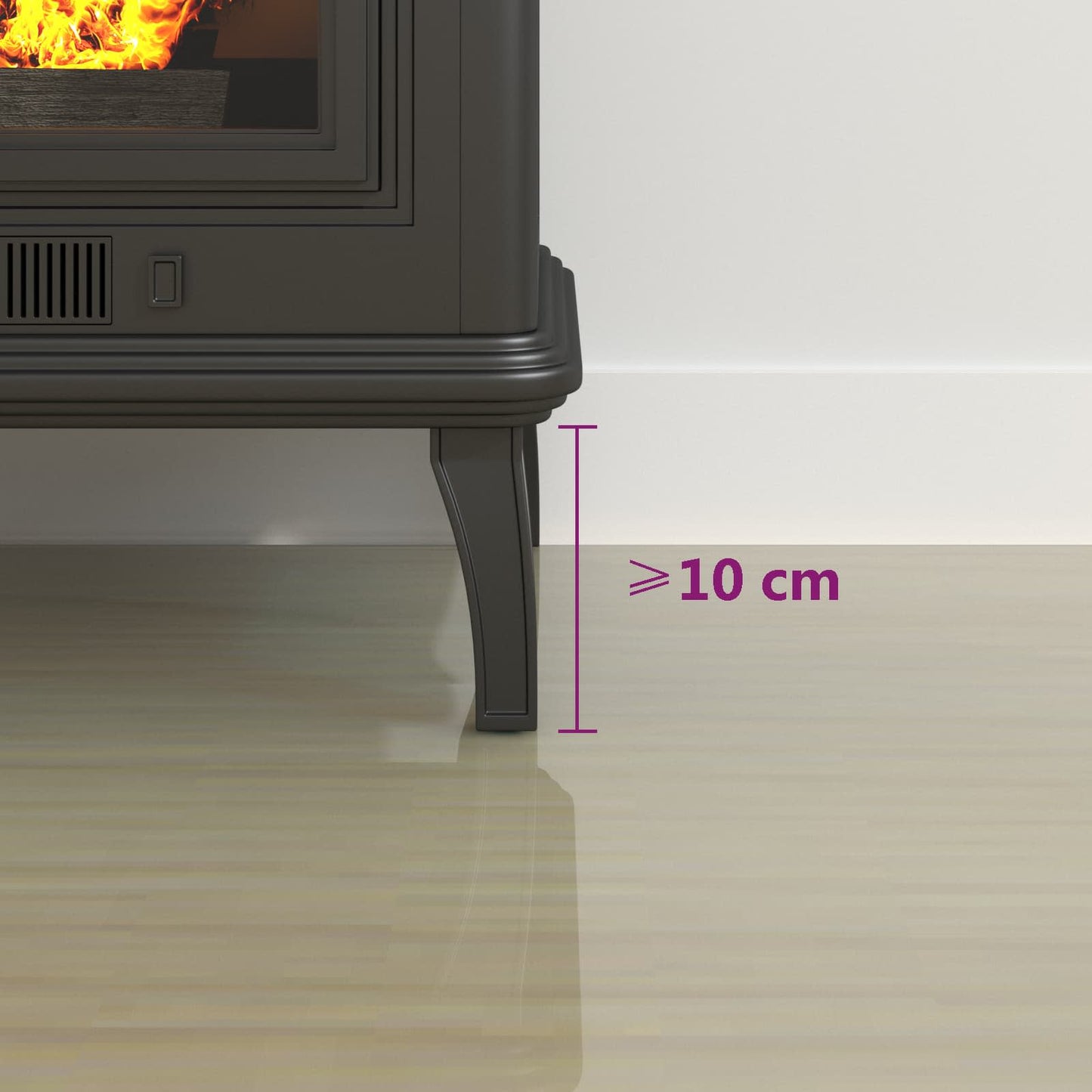 Pejs glasplade Transparent 100 x 60 cm Glas