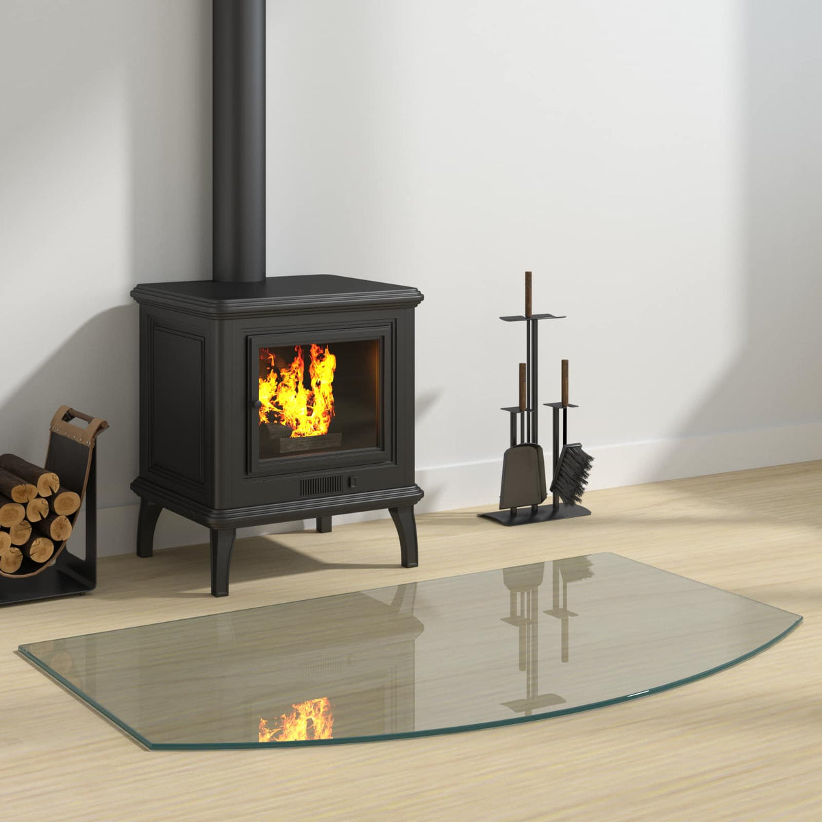 Pejs glasplade Transparent 100 x 60 cm Glas