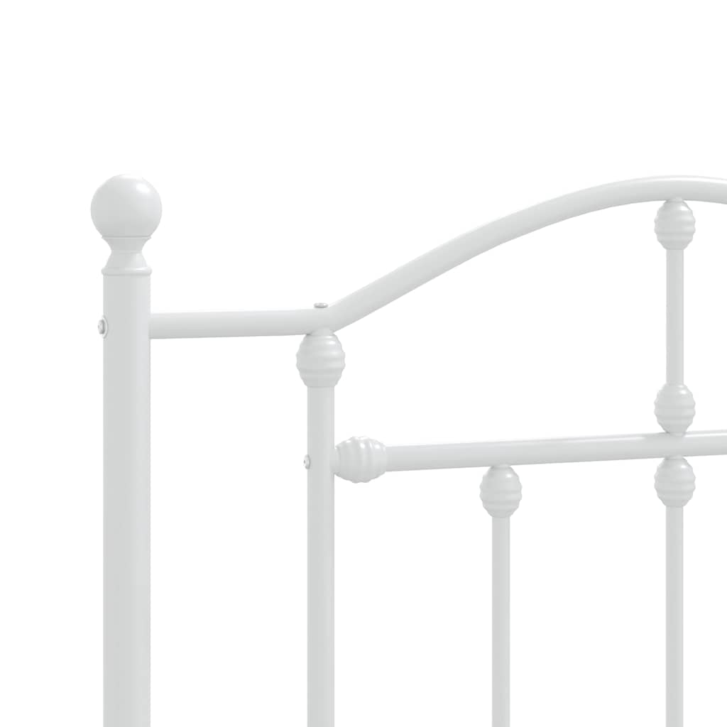 udskiftningsgavl 100 cm metal hvid
