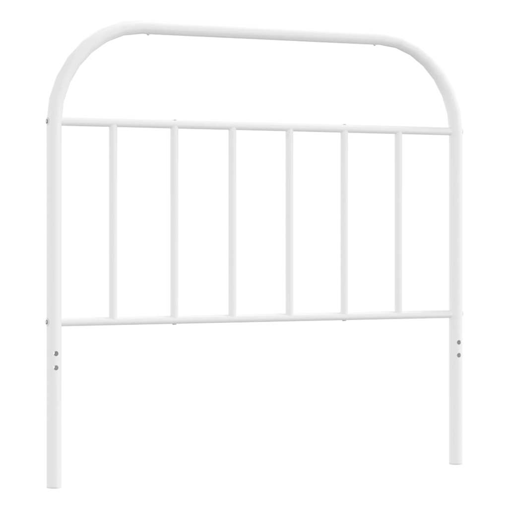 udskiftningsgavl 100 cm metal hvid