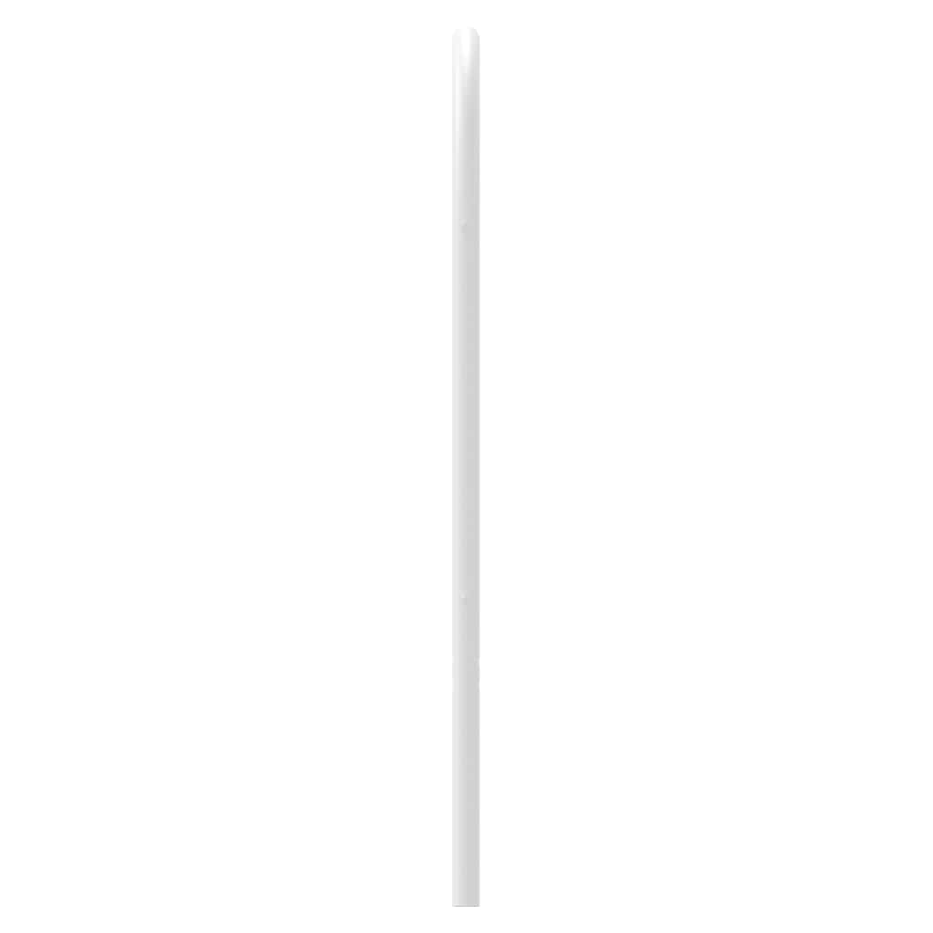 udskiftningsgavl 100 cm metal hvid