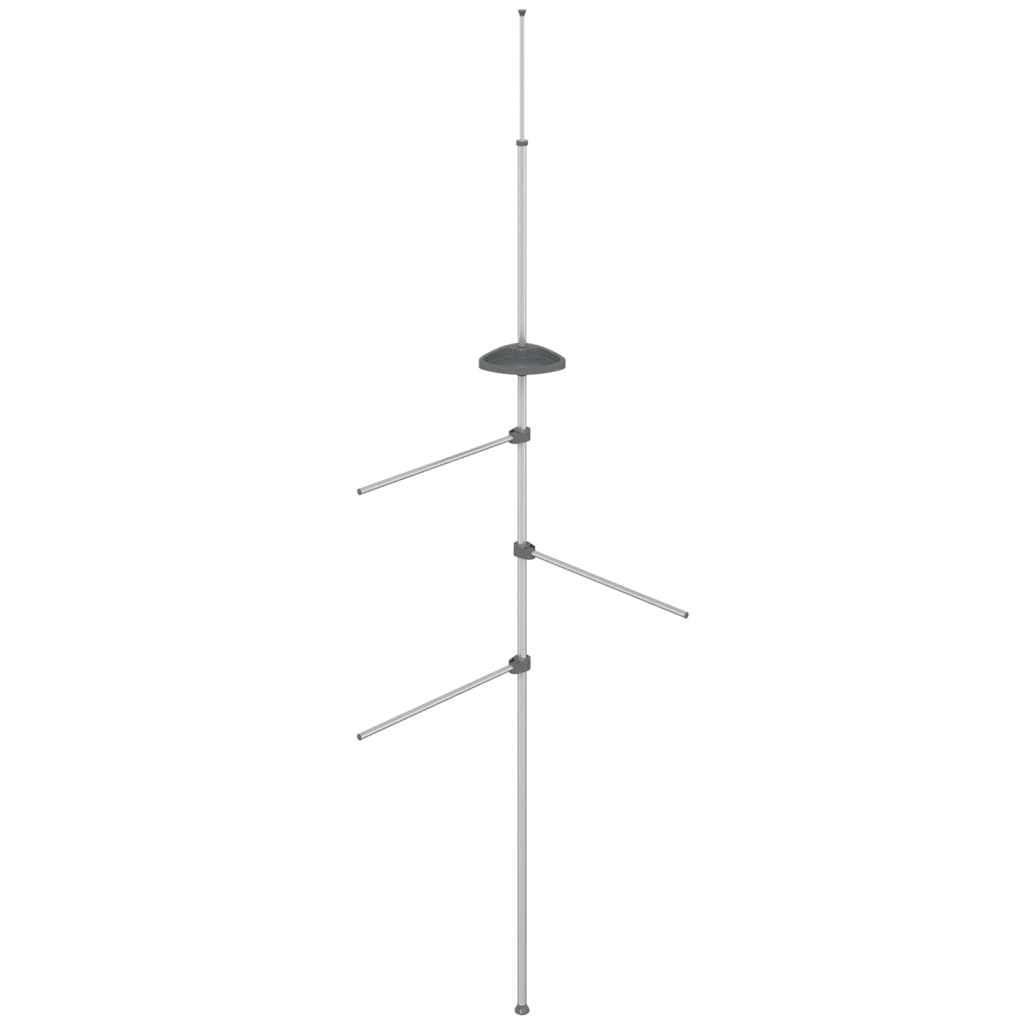 håndklædestativ 47x280 cm aluminium