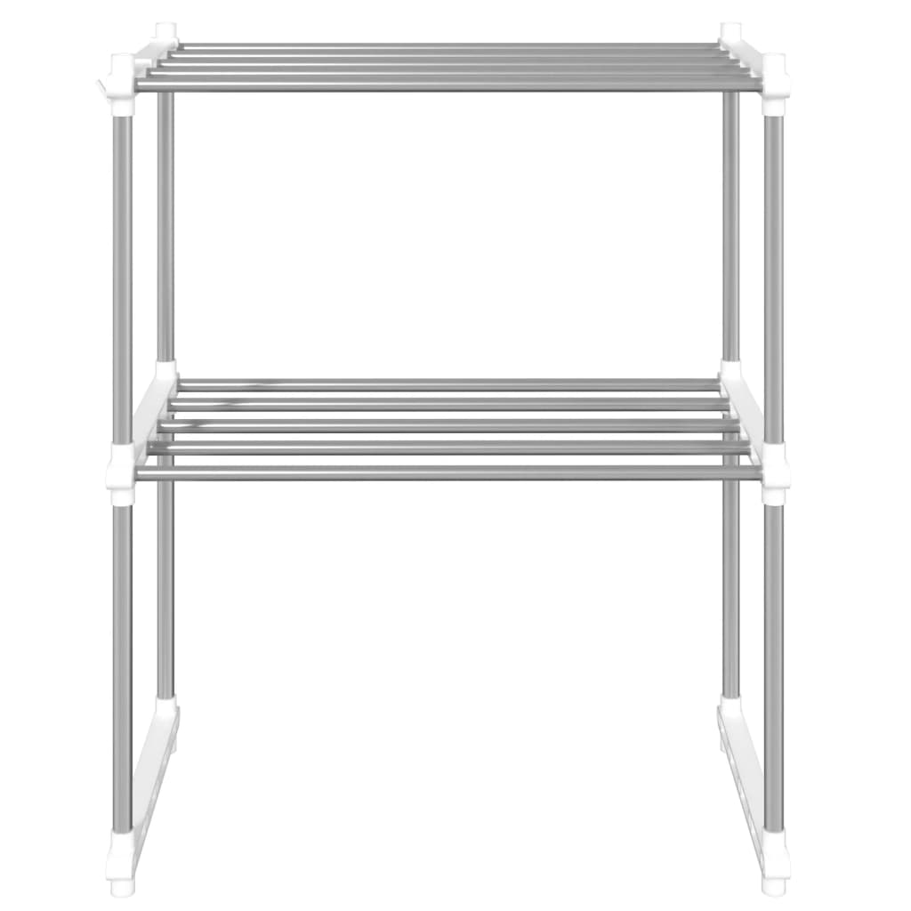 hylde til mikroovn 51x27x63 cm aluminium hvid
