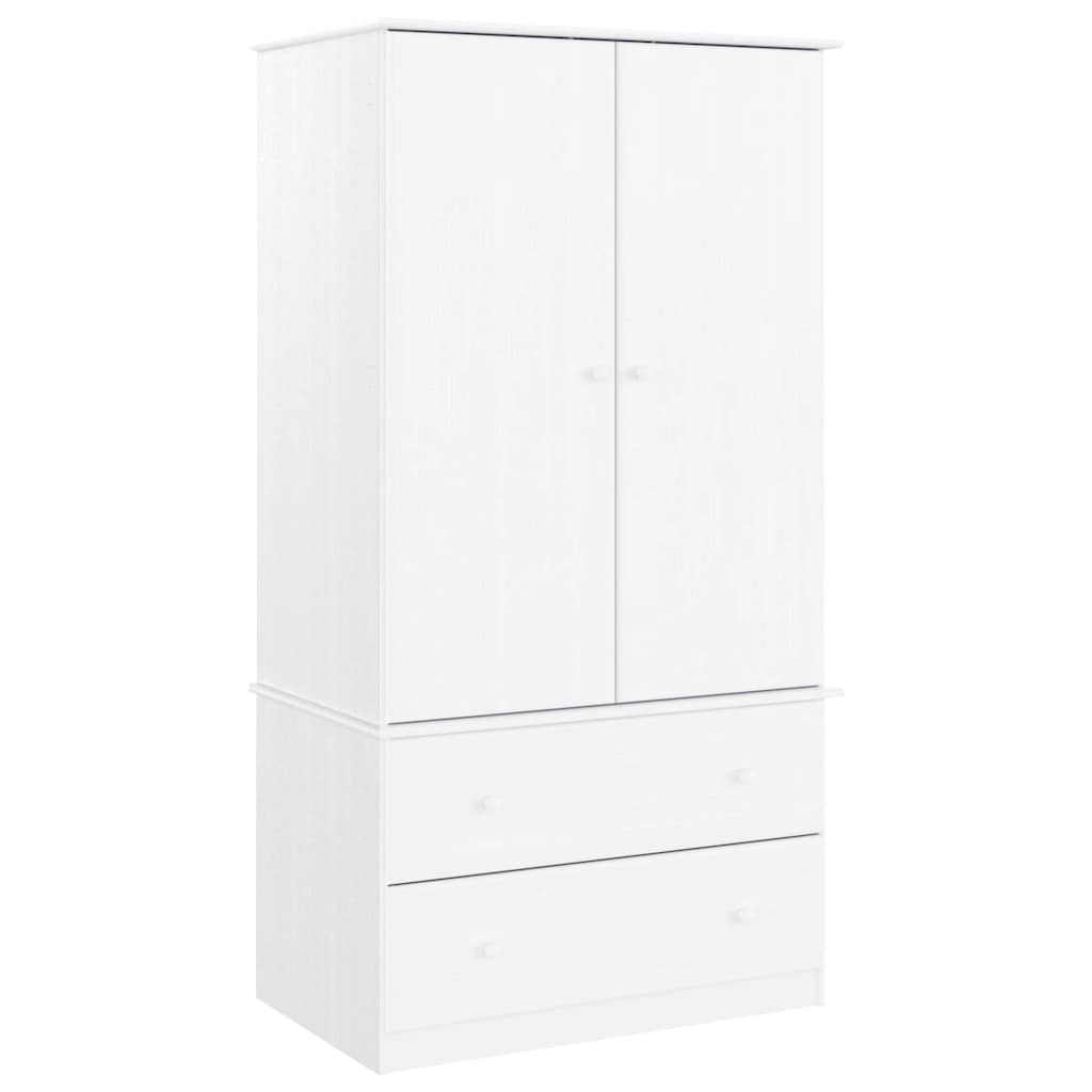 klædeskab ALTA 90x55x170 cm massivt fyrretræ