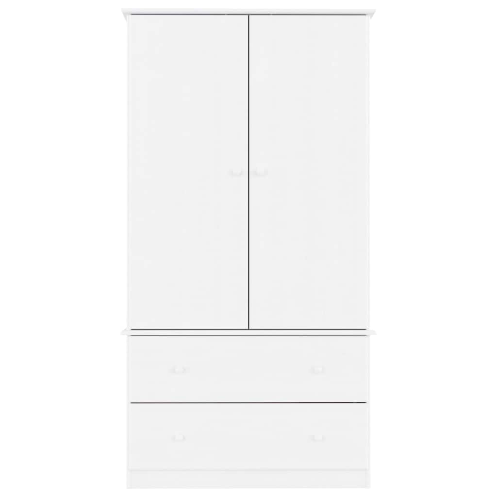 klædeskab ALTA 90x55x170 cm massivt fyrretræ