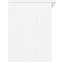 skobænk ALTA 100x35x45 cm massivt fyrretræ hvid