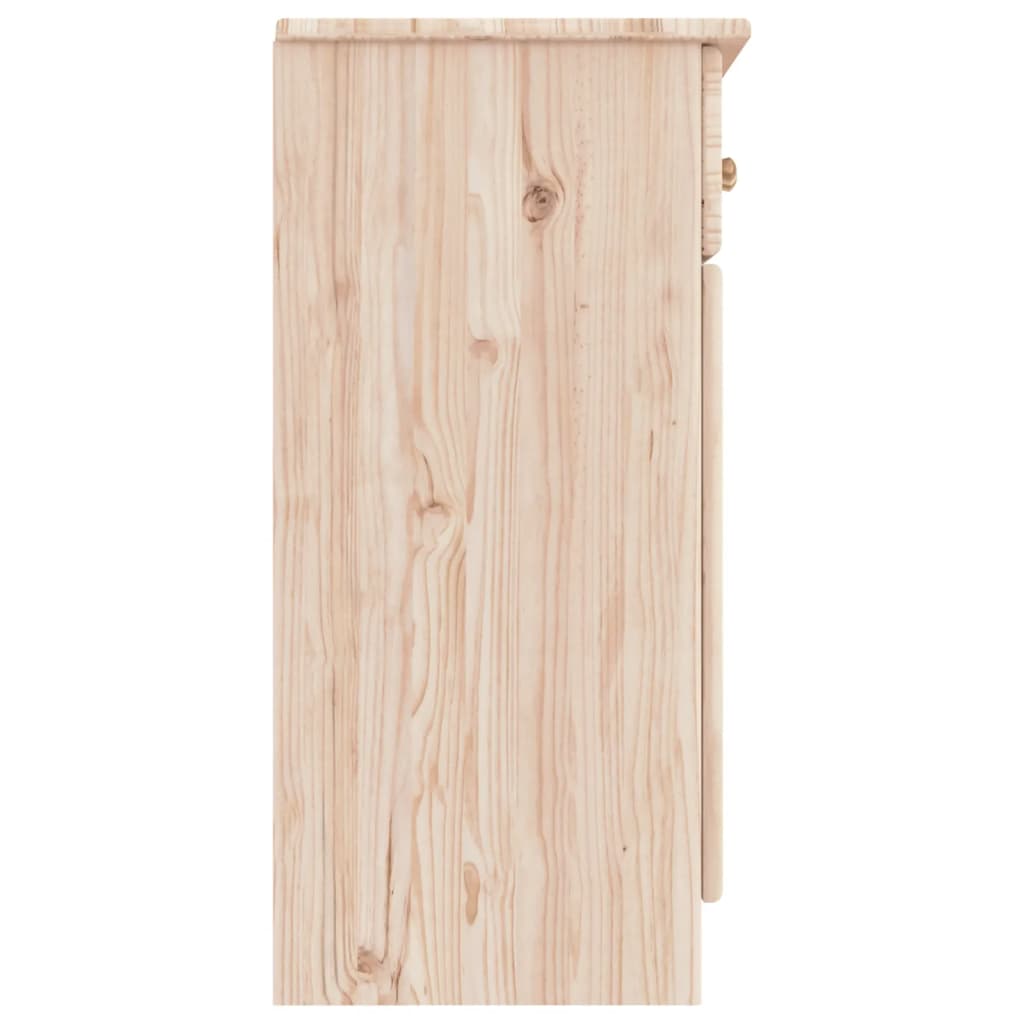skænk ALTA 112x35x73 cm massivt fyrretræ