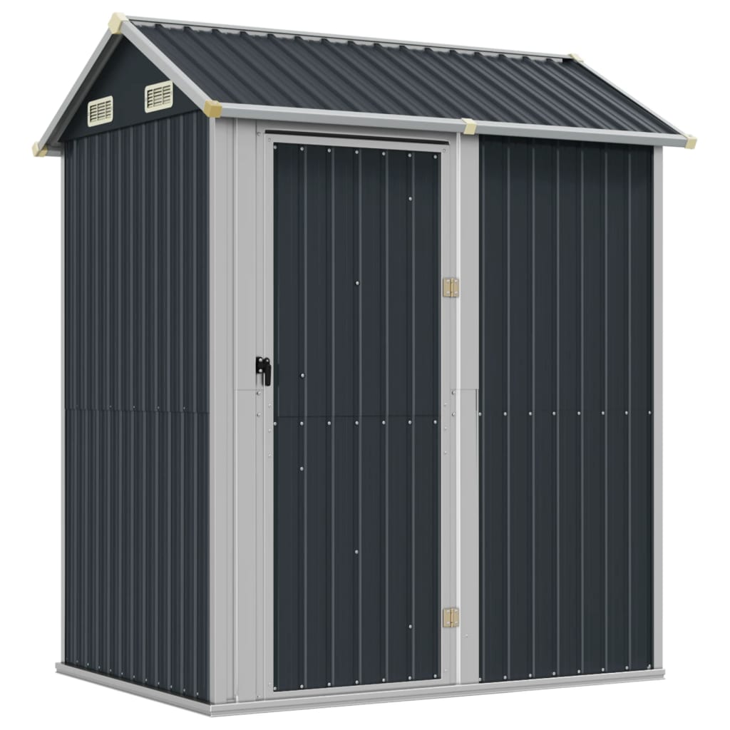 haveskur antracit 192x152,5x237 cm galvaniseret stål