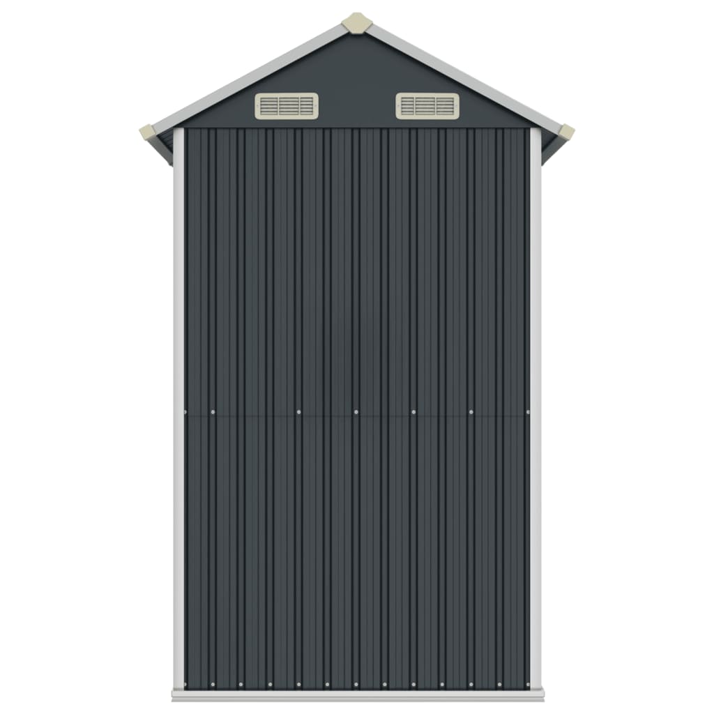 haveskur antracit 192x152,5x237 cm galvaniseret stål