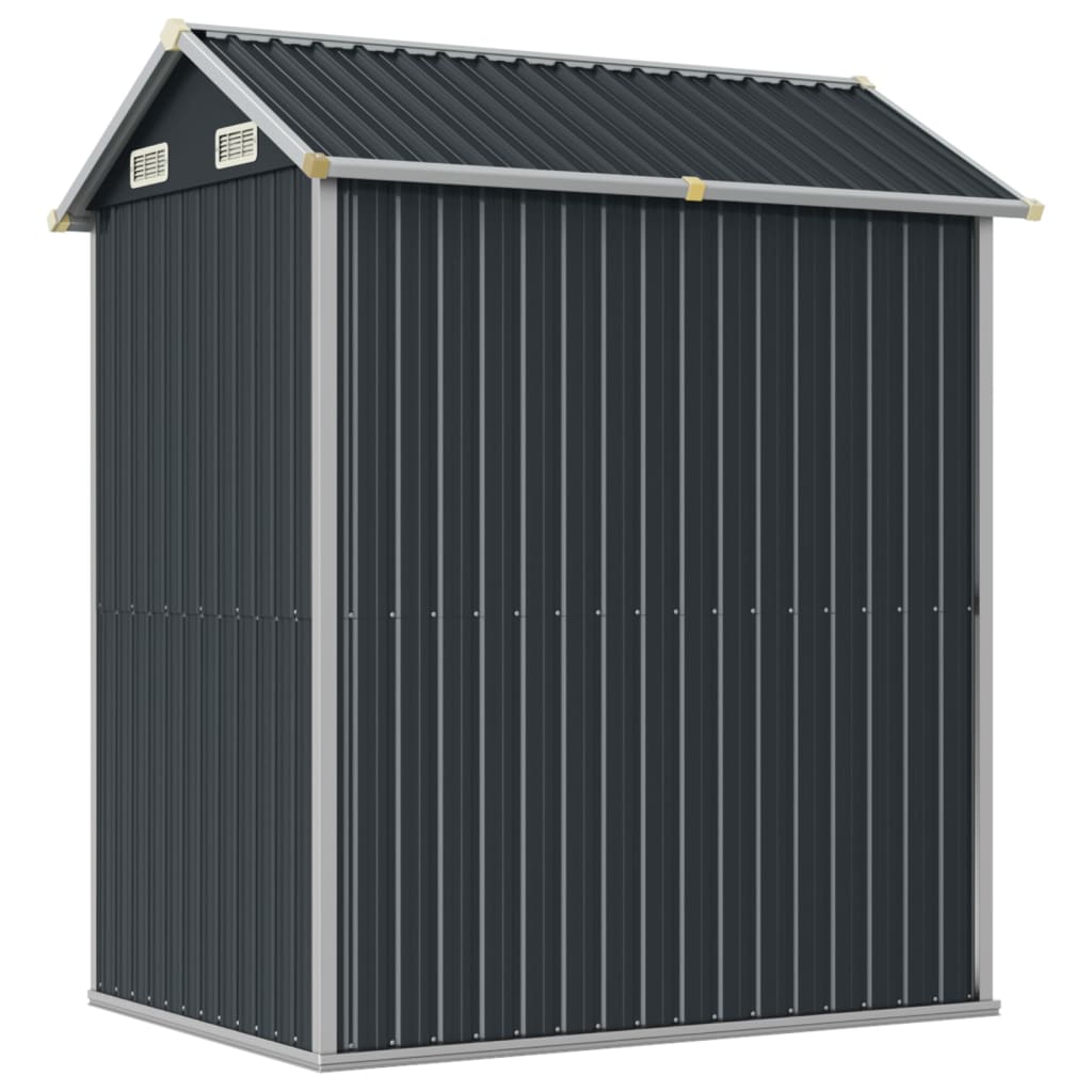 haveskur antracit 192x152,5x237 cm galvaniseret stål