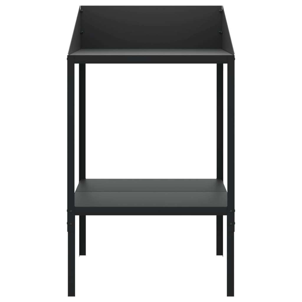 plantestativ 56,5x54,5x100 cm galvaniseret stål antracitgrå