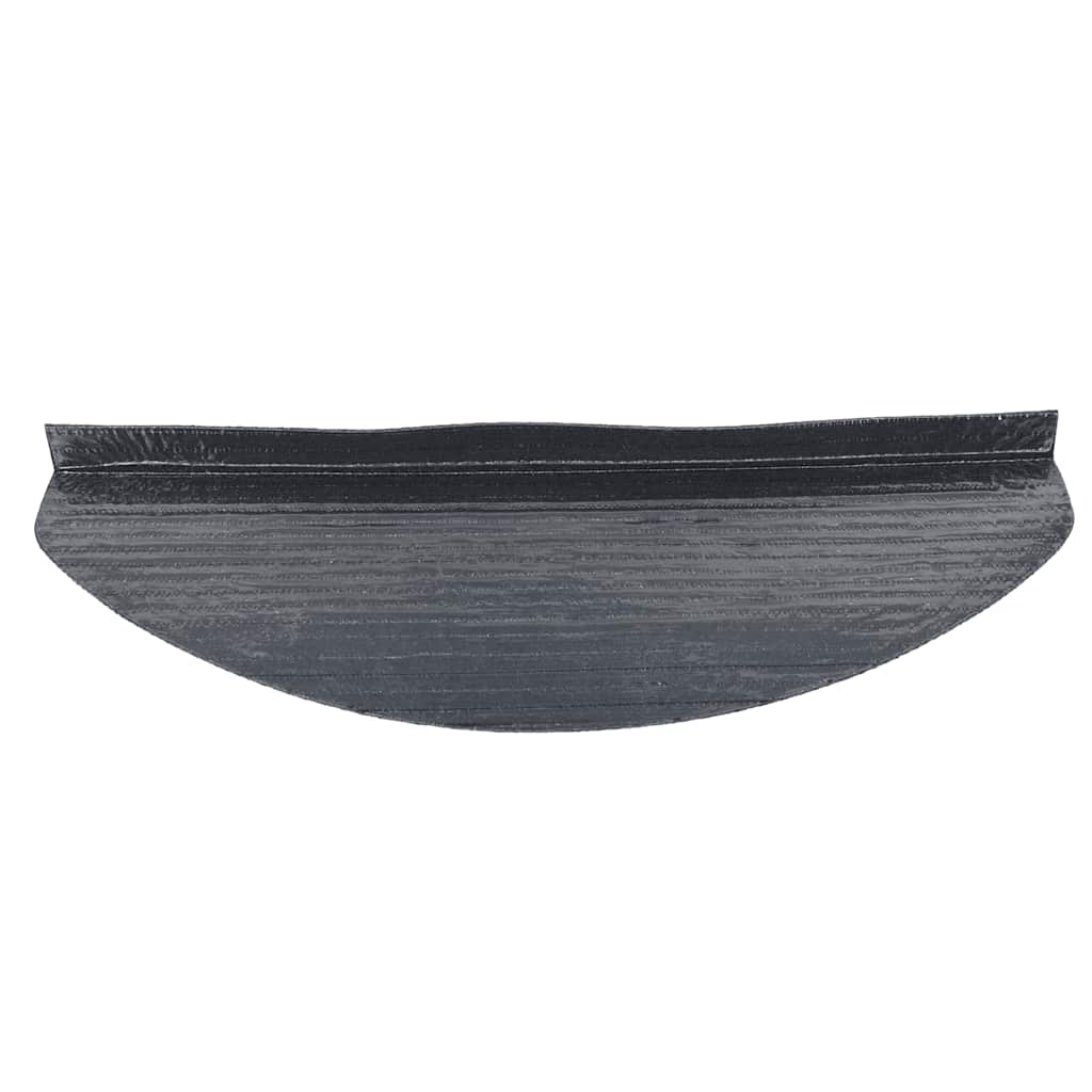 selvklæbende trappemåtter 10 stk. 65x22,5x3,5 cm grå