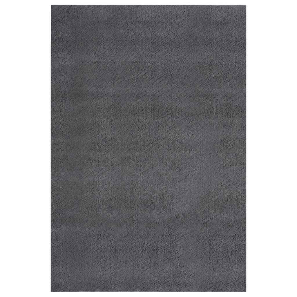 Shaggy tæppe antracit 240x340 cm polyester