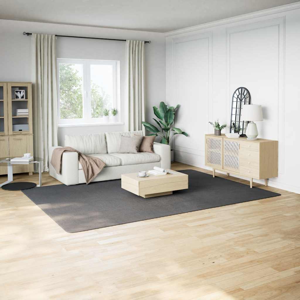 Shaggy tæppe antracit 240x340 cm polyester