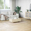 Shaggy tæppe beige 120x183 cm polyester
