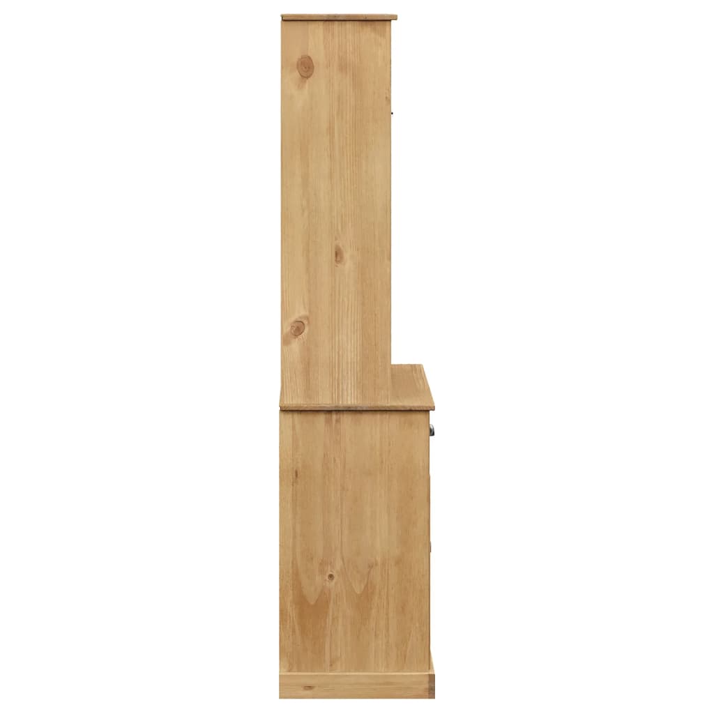 skænk VIGO 78x40x175 cm massivt fyrretræ