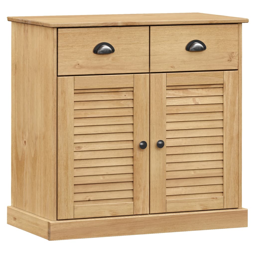skænk VIGO 78x40x175 cm massivt fyrretræ