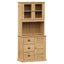 skænk VIGO 78x40x175 cm massivt fyrretræ
