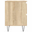 sengebord 40x35x50 cm konstrueret træ sonoma-eg