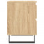 sengeborde 2 stk. 40x35x50 cm konstrueret træ sonoma-eg