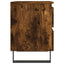 sengeborde 2 stk. 40x35x50 cm røget egetræsfarve