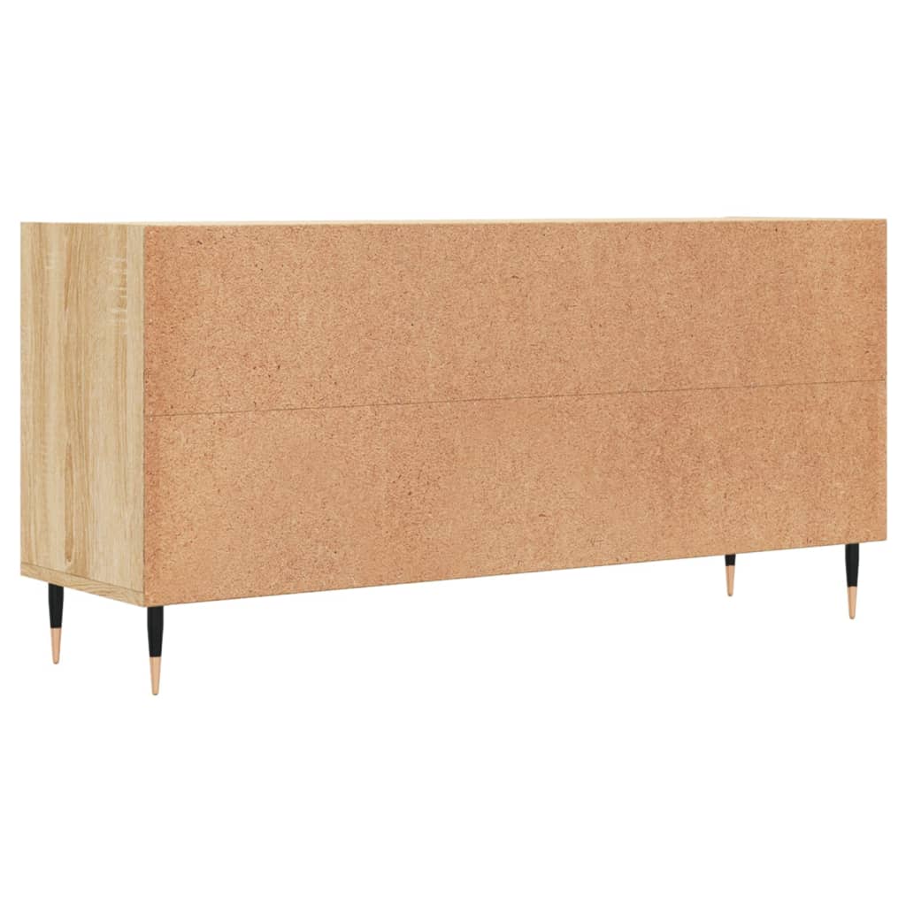 tv-bord 103,5x30x50 cm konstrueret træ sonoma-eg
