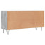 tv-bord 103,5x30x50 cm konstrueret træ betongrå