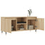 tv-bord 104x35x50 cm konstrueret træ sonoma-eg