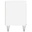 tv-bord 104x35x50 cm konstrueret træ hvid