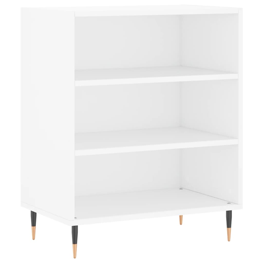 skænk 57x35x70 cm konstrueret træ hvid