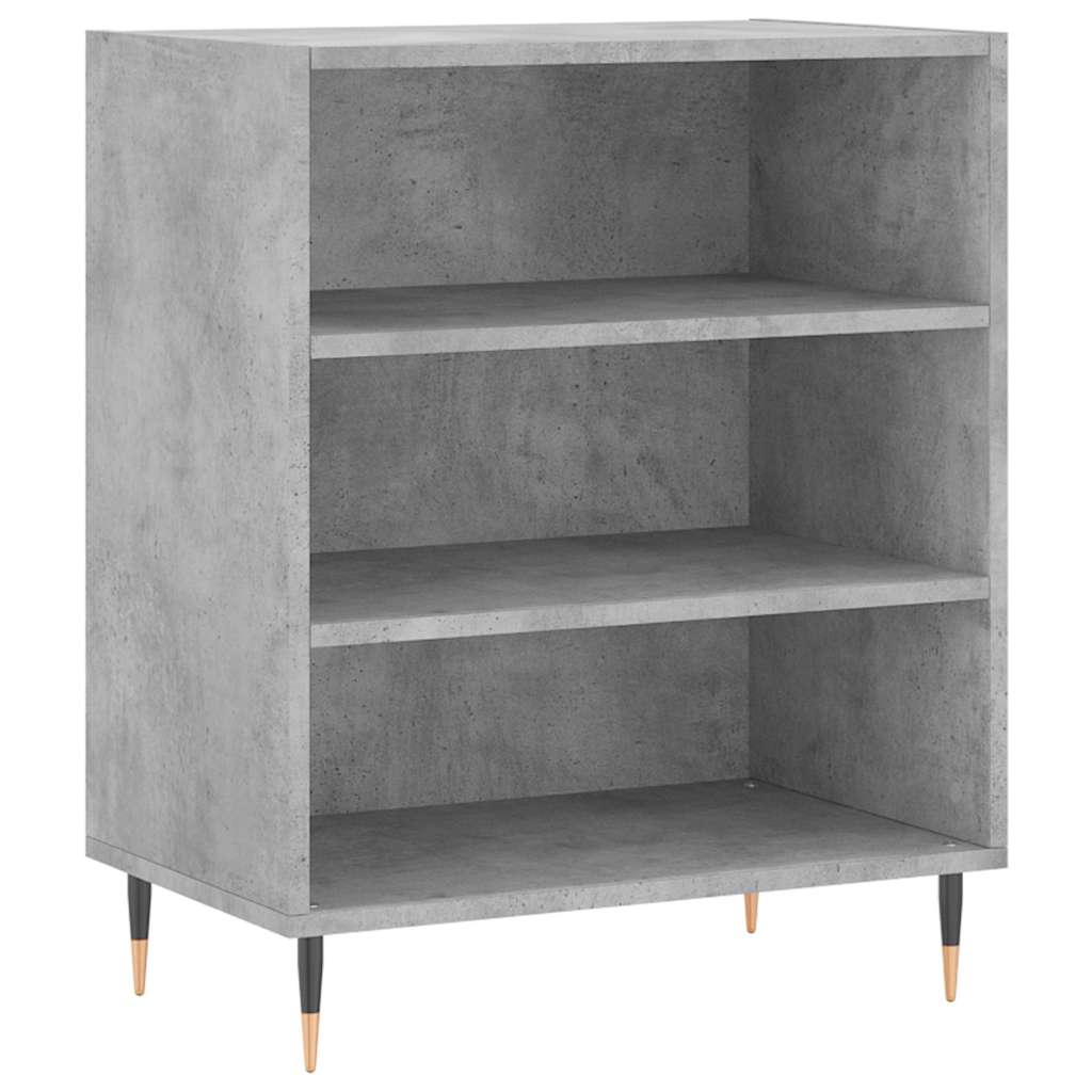skænk 57x35x70 cm konstrueret træ betongrå