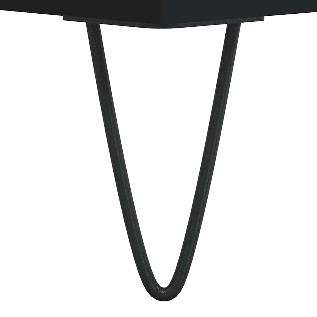 skænk 57x35x70 cm konstrueret træ sort