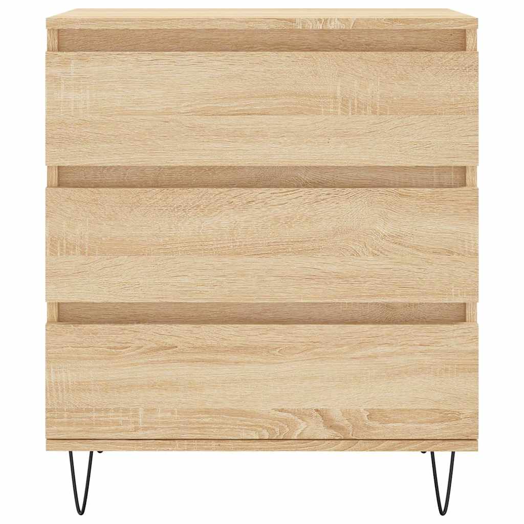 skænk 60x35x70 cm konstrueret træ sonoma-eg