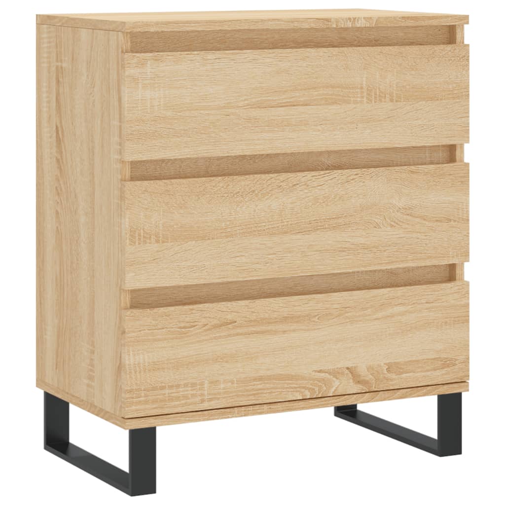 skænk 60x35x70 cm konstrueret træ sonoma-eg