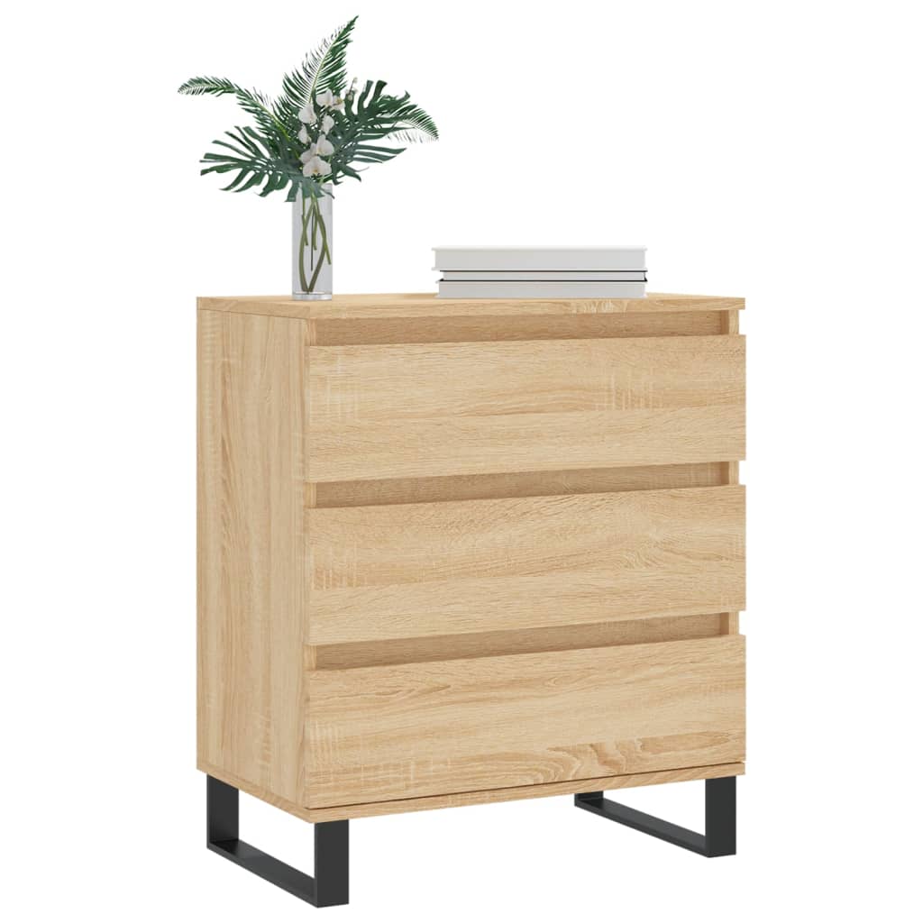 skænk 60x35x70 cm konstrueret træ sonoma-eg