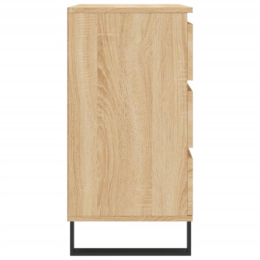 skænk 60x35x70 cm konstrueret træ sonoma-eg
